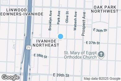 Map image of the property - 2305 E 37th St