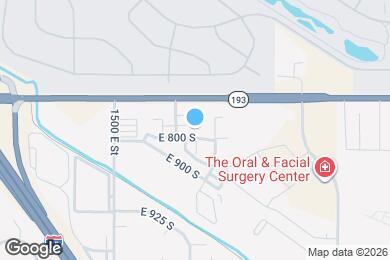 Map image of the property - 1640 E 750 S