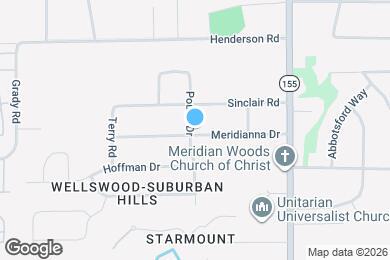 Map image of the property - 194 Meridianna Dr