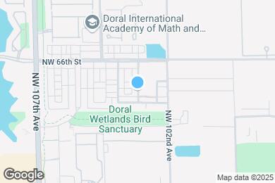 Map image of the property - 6416 NW 102nd Ct