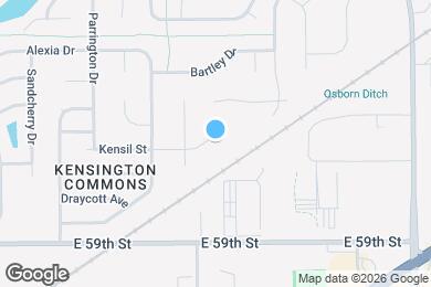 Map image of the property - 10549 Kensil St