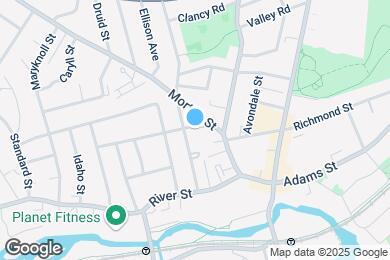 Map image of the property - 20 Sanford St