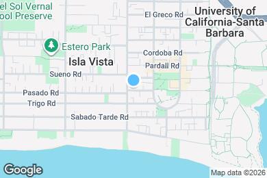 Map image of the property - Capri Apartments at Isla Vista