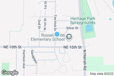 Map image of the property - 1190 Tim Holt Dr