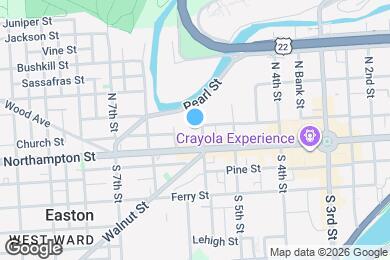 Map image of the property - 26 N 6th St