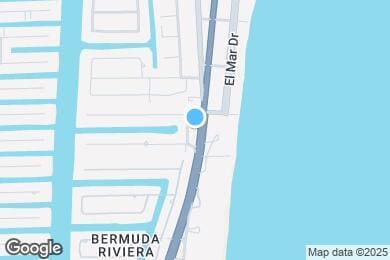 Map image of the property - 4013 N Ocean Dr