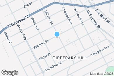 Map image of the property - 219 Milton Ave