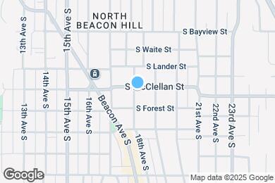 Map image of the property - 1801 S McClellan St