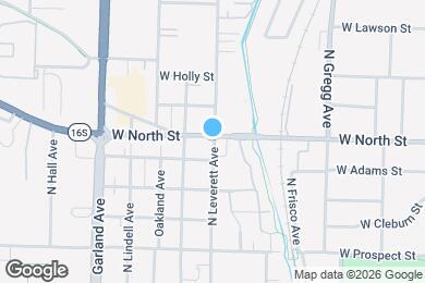 Map image of the property - 1089 N Leverett Ave