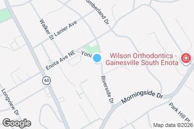 Map image of the property - 1235 Riverside Dr