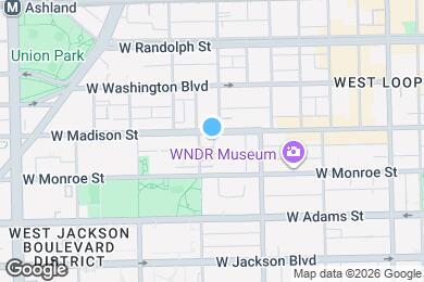 Map image of the property - 1247 W Madison St