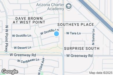 Map image of the property - 13147 W Saguaro Ln
