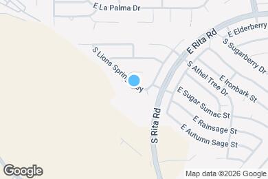 Map image of the property - 7740 S Lions Spring Way