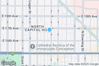 Map image of the property - 1651 Washington