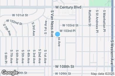 Map image of the property - 2132 W 104th St