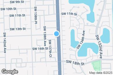 Map image of the property - 1435 SW 137th Pl