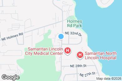 Map image of the property - 3031 NE West Devils Lake Rd