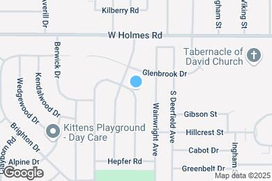 Map image of the property - 3715 Stratford Ave
