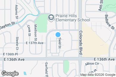 Map image of the property - 13756 Garfield St