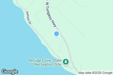 Map image of the property - 8905 N Tongass Hwy