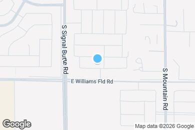 Map image of the property - 10924 E Texas Ave