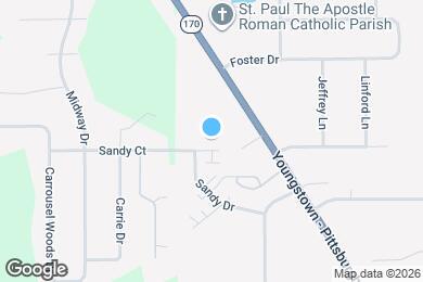 Map image of the property - 29 Sandy Ct