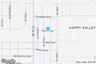 Map image of the property - 1100 23rd St