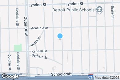 Map image of the property - This beautifully updated 3-bedroom, 1-bath single-family home is ready for move-in!