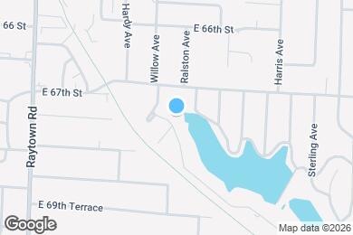 Map image of the property - 6809 Lakeshore Dr