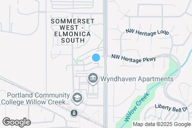 Map image of the property - 10829 NE Red Wing Way