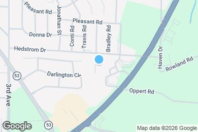 Map image of the property - 109 Yuri Dr