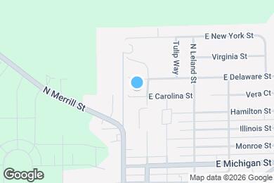 Map image of the property - 105 W Carolina St