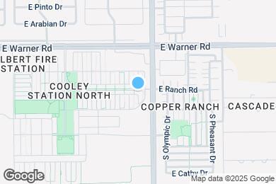 Map image of the property - 3954 E Leslie Dr