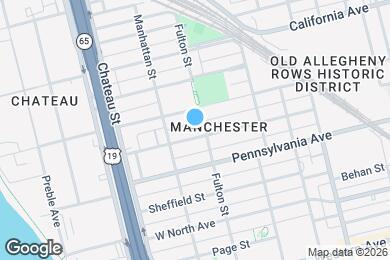 Map image of the property - 1306 Liverpool St