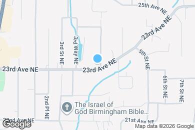 Map image of the property - 332 23rd Ave NE