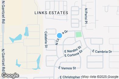 Map image of the property - 40153 N Cassara Dr