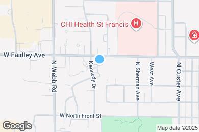 Map image of the property - 635 Kennedy Dr