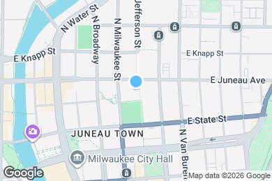 Map image of the property - 1108 N Milwaukee St