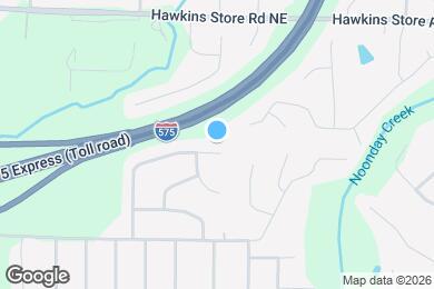 Map image of the property - 4167 Oak Ferry Dr NE