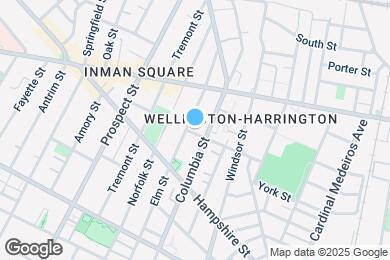Map image of the property - 93 Lincoln St