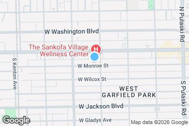 Map image of the property - 4318 W Monroe St