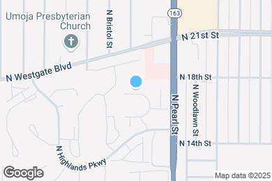 Map image of the property - 6111 N 16th St