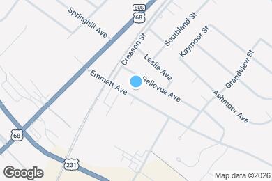 Map image of the property - 320 Emmett Ave