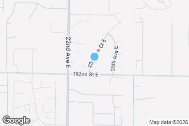 Map image of the property - 19103 23rd Ave Ct E