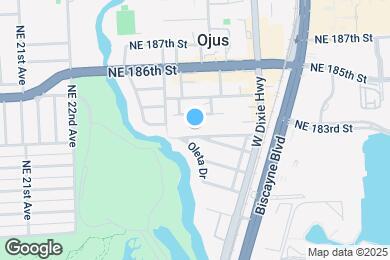 Map image of the property - 2457 NE 183rd St