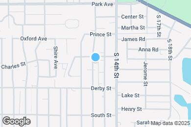 Map image of the property - 1204 S 13th St