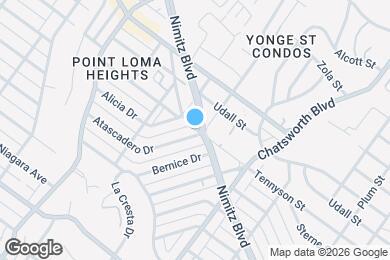 Map image of the property - 3813 Tennyson St