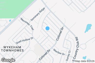 Map image of the property - 2926 Apple Valley Dr