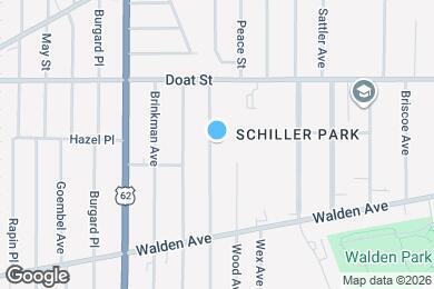 Map image of the property - 223 Keystone St