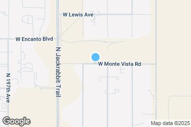 Map image of the property - 21385 W Monte Vista Rd